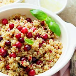Quinoa and Cranberry Pilaf 